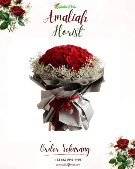 Buket Bunga Alalak Tengah